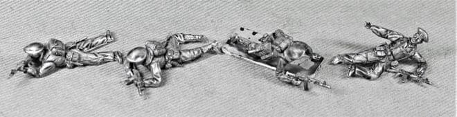 VDV4 Soviet Paratroops prone.