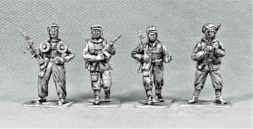 VDV9 Soviet Paratroopers patrolling. Jump helmets.