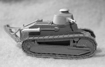 VEH13 FT17 ROUND TURRET