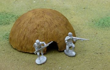 WKF7 XHOSA RESIN HUT.