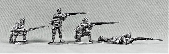 WW1RUS3 Infantry Firing Line in caps.