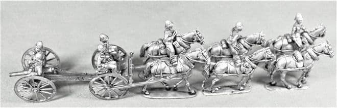 ZWB101 DEAL Full Monty 9pdr Limber set with Firing crew.