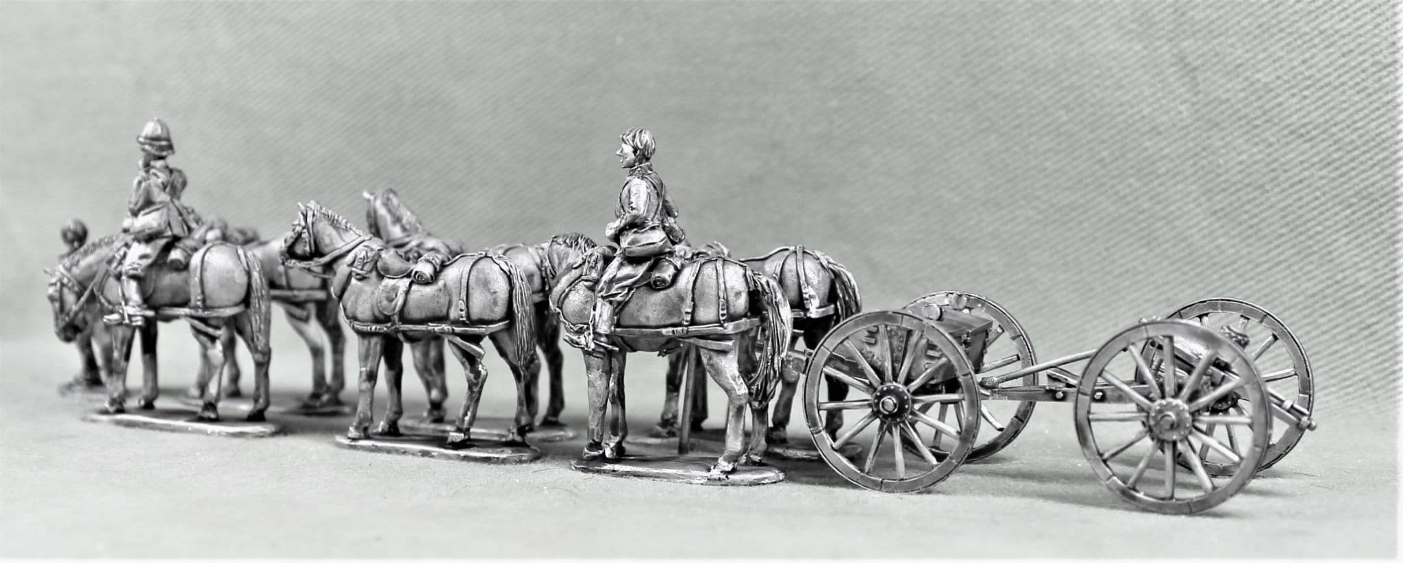 ZWB106 Gatling Gun Limber and crew ZWB104 105 103 102