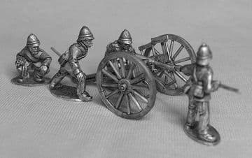 ZWB26 7pdr cannon loading crew.