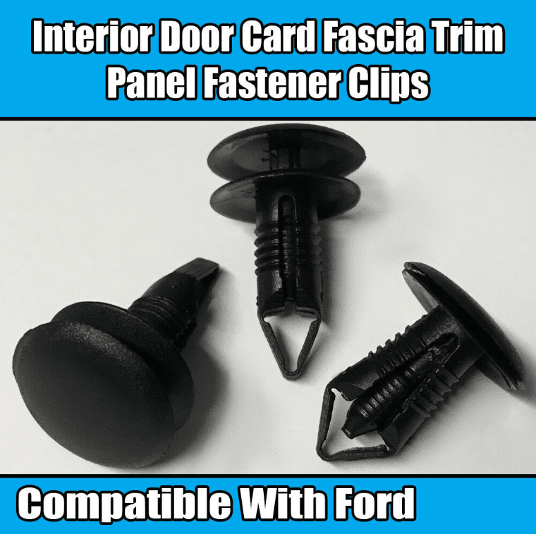 Mazda Interior Door Card Rivet Fastener Moulding Trim Panel Clips – 10pcs