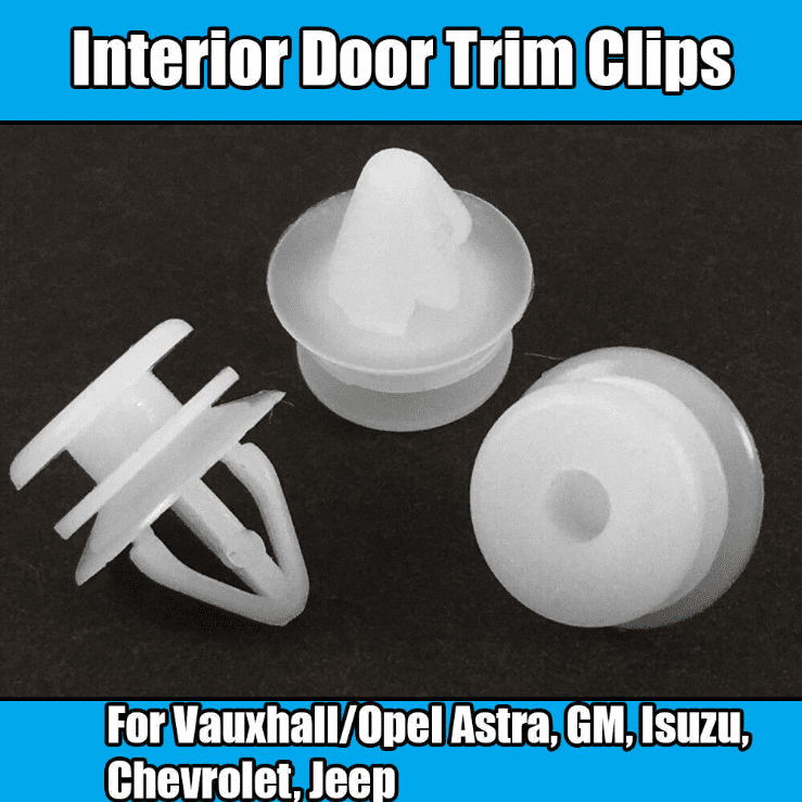 10x Clips for Vauxhall/Opel Astra GM Isuzu Chevrolet Jeep Interior Door