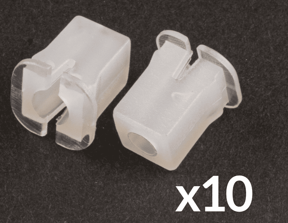 Pine Nuts 50x Universal Screw Grommet Nut Dashboard Headlight - View #6