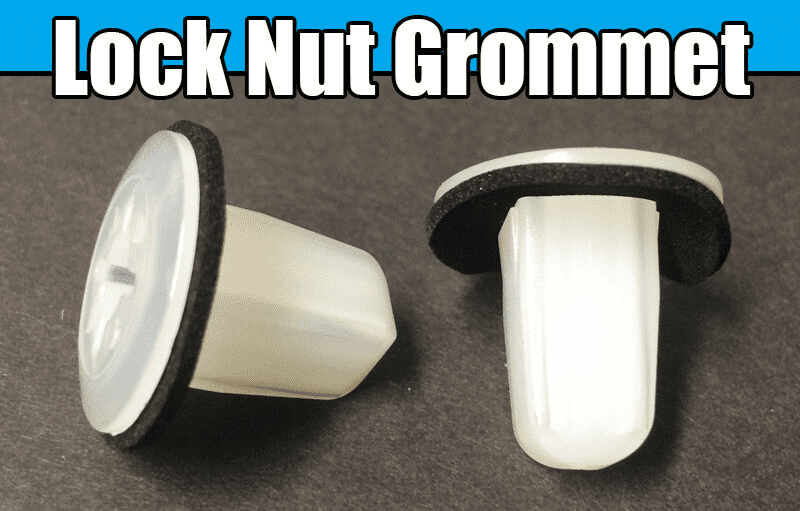 10x Lock Nuts for Kia Hyundai Screw Grommets Fit A 9mm Square Hole