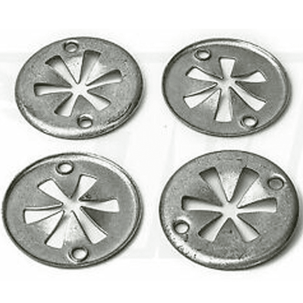 10x BMW Underbody Shield Fasteners - Silver Metal Clips, OEM 07146949380 Replacement