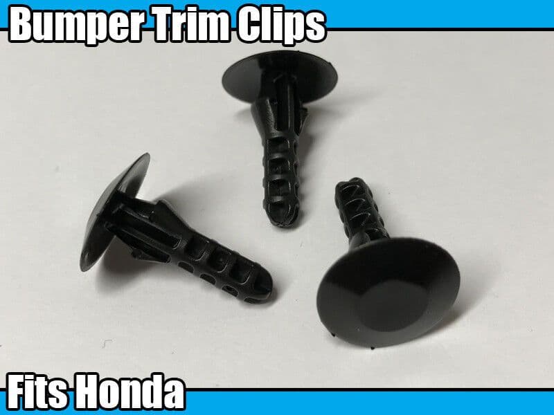 10x Plastic Bumper Retainer Clips for Honda Accord Odyssey Prelude CRV
