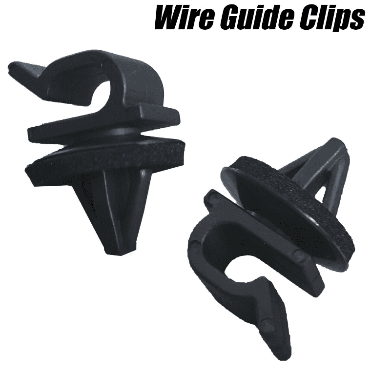 10x Vehicle Cable/Wiring Wire Guide Harness Trim Clips Routing Engine ...