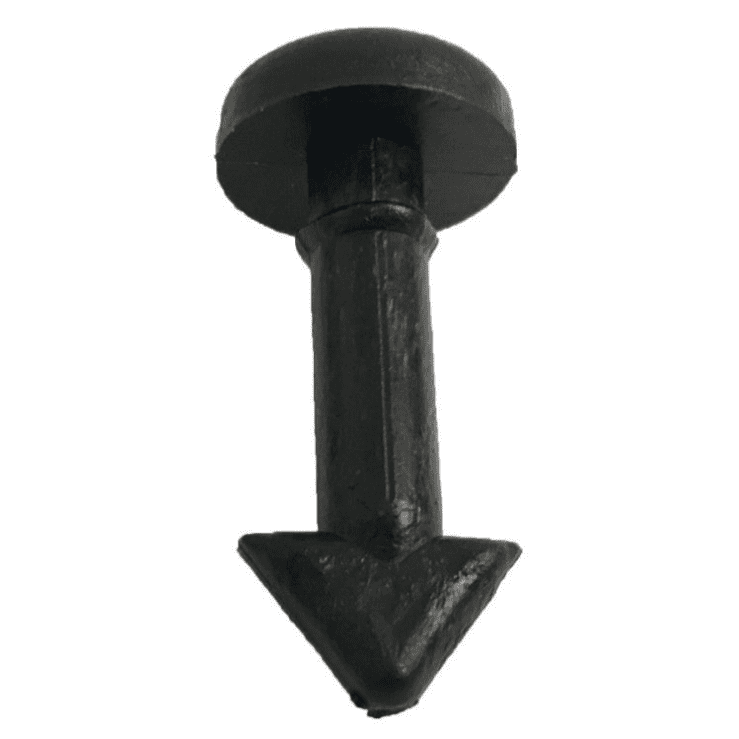 12X Engine Cover Clips For Peugeot Citroen Expert Black Plastic