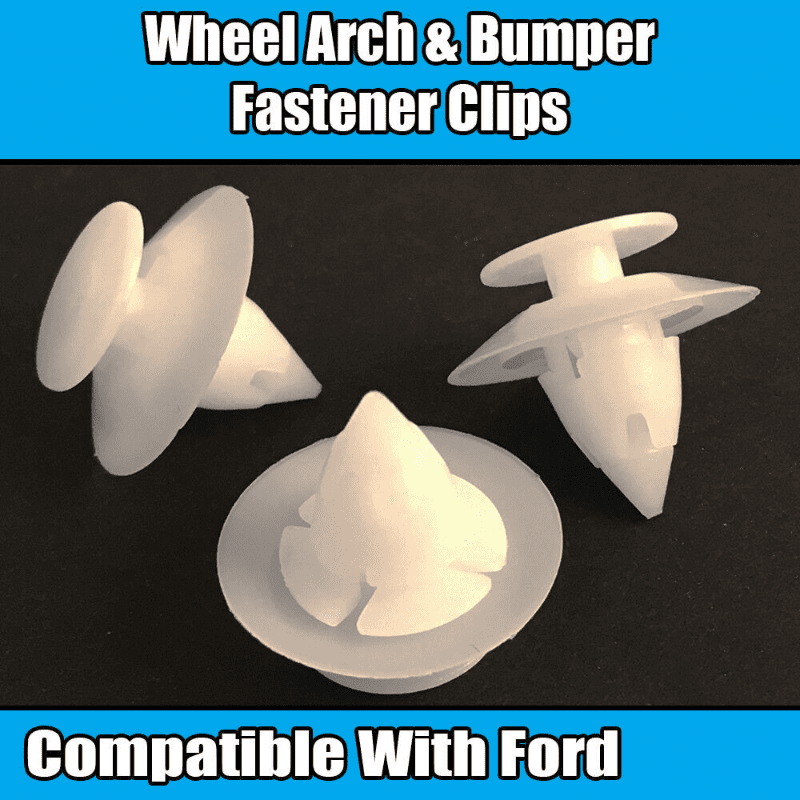 10X Wheel Arch Mud Flap Fastening Clips For FORD RANGER