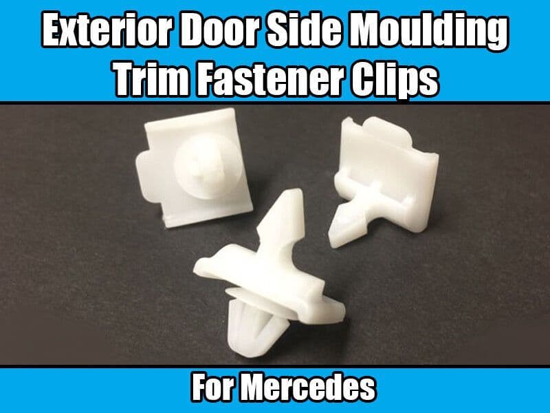20x Side Door Moulding Trim Clips for Mercedes 109 W201 E Class W124