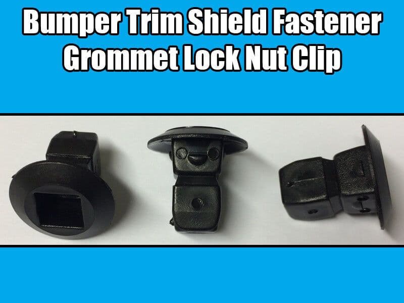 20x Grommet Expanding Lock Nuts Bumper Trim Clips Fasteners for Audi