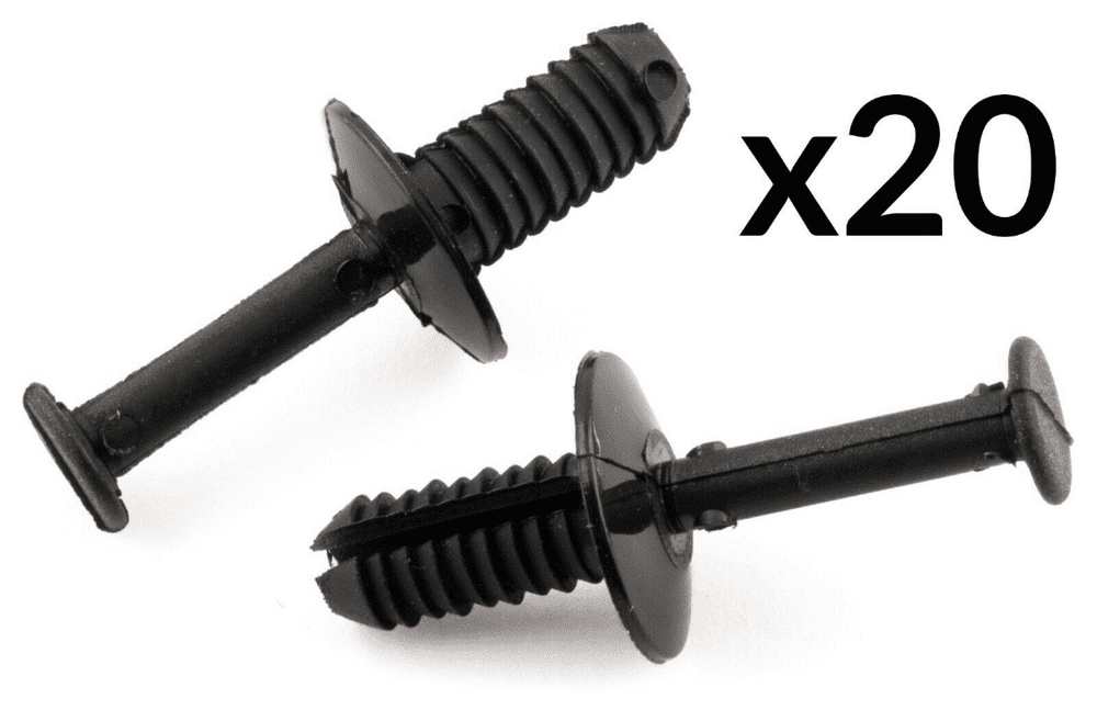 20 Wheel Arch & Bumper Rivet Body Panel Retaining Clips Fascia for BMW
