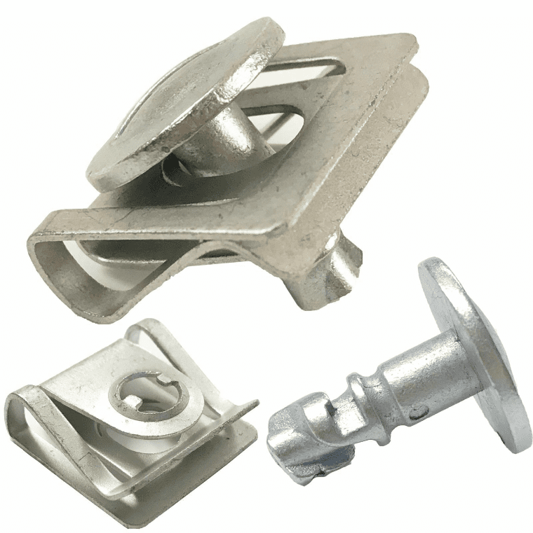 2x Screw + Body Clip Set for VW Metal Under Engine Cover Undertray