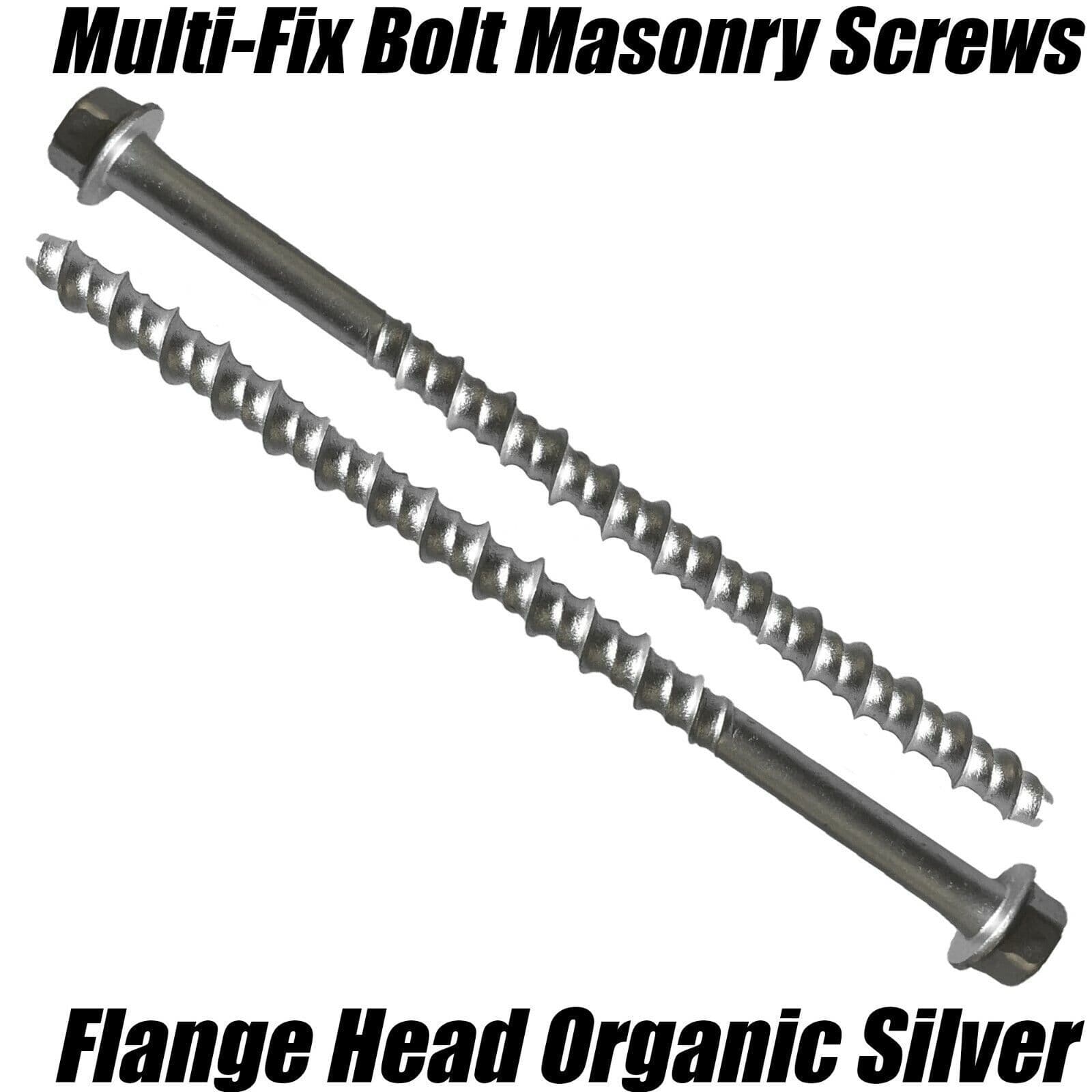 6X150mm Timco Masonry MultiFix Flange Bolt Screw Anchor Fixing