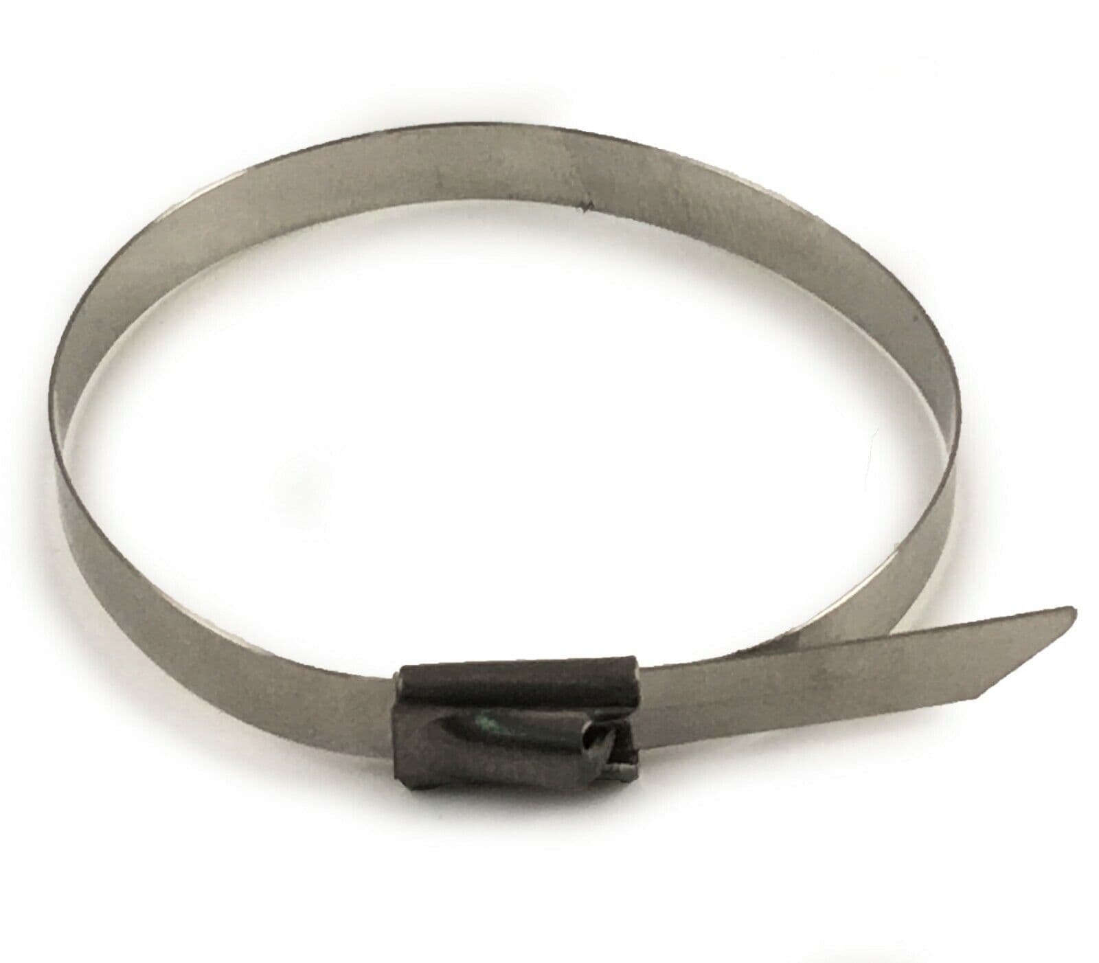 A2 Stainless Steel Metal Cable Ties Zip Wrap Exhaust Heat Straps