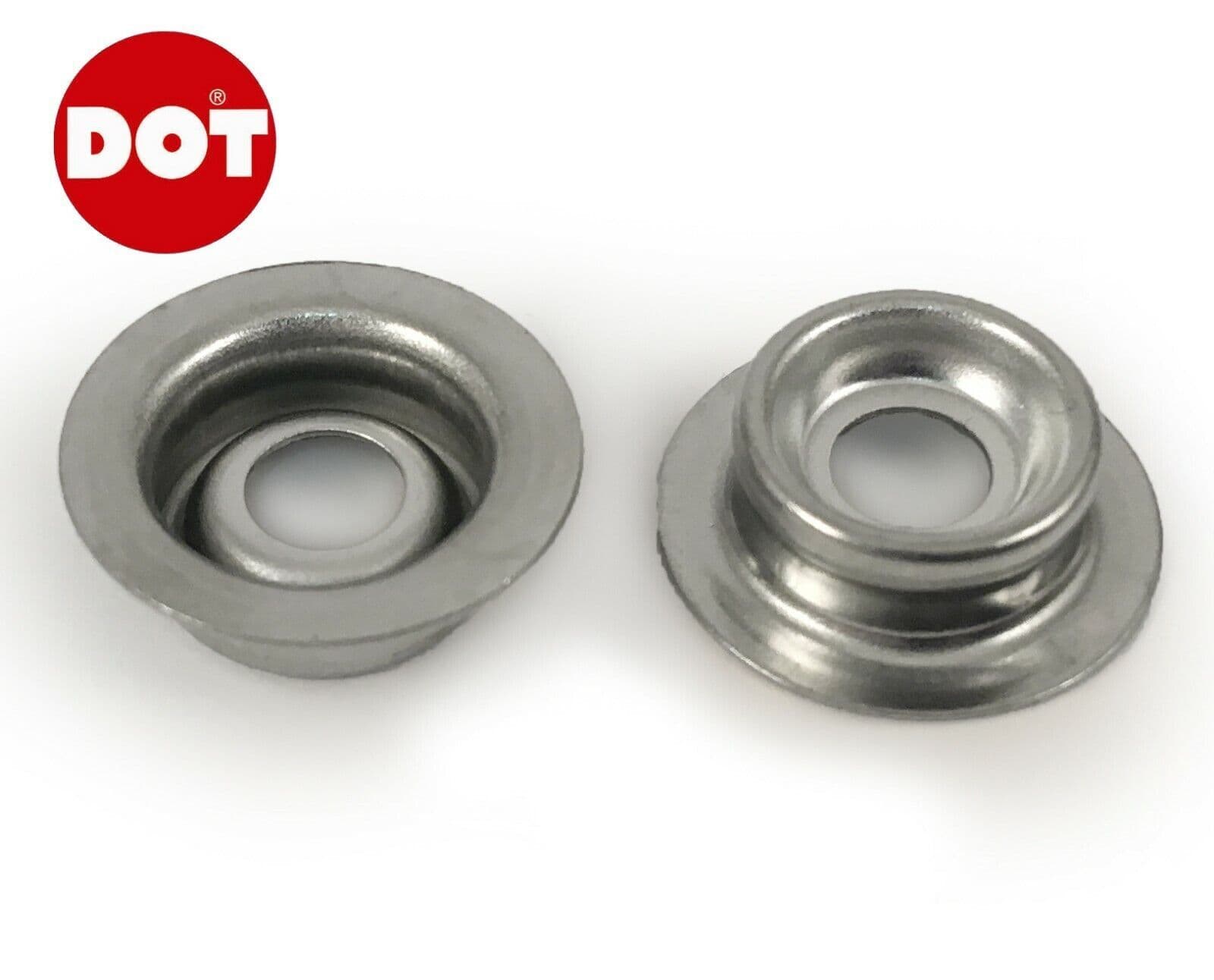 Dot A4 Marine Stainless Steel Boat Canopy Fastener Press Snap Studs