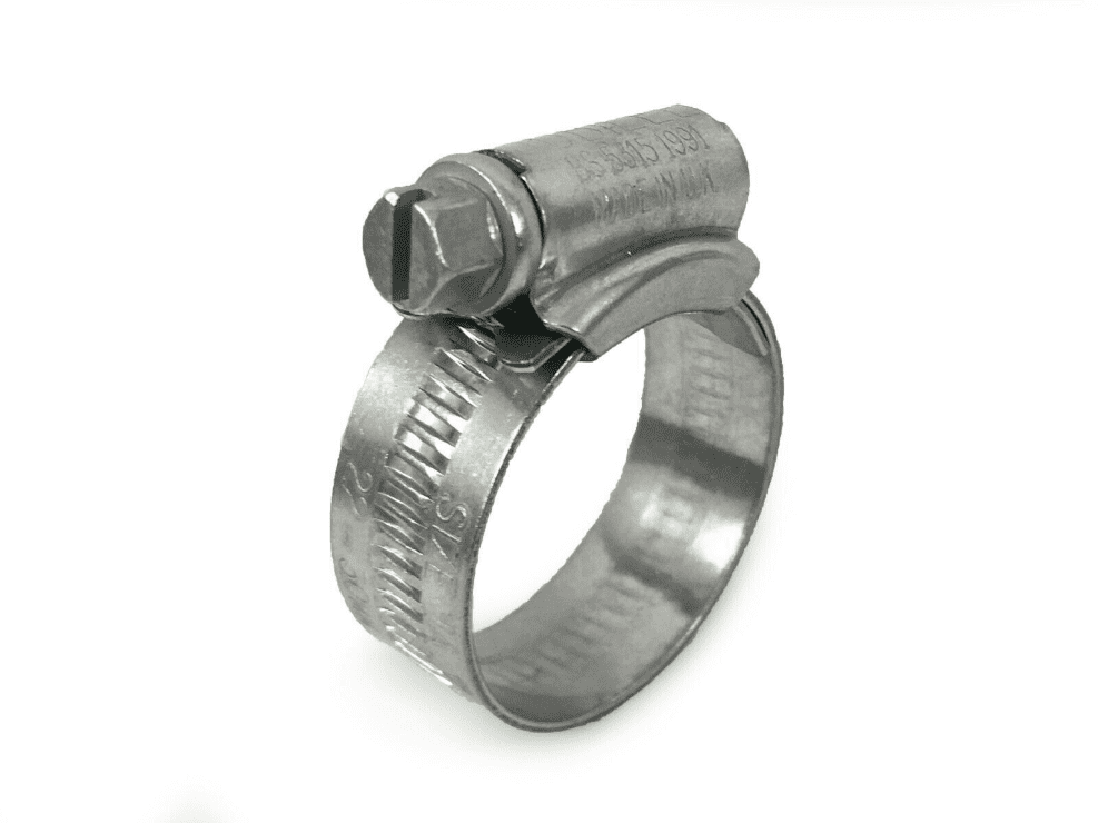 MISPIRE 10 Pack 3/8 Inch Cable Clamps, 304 Stainless Steel Hose Pipe