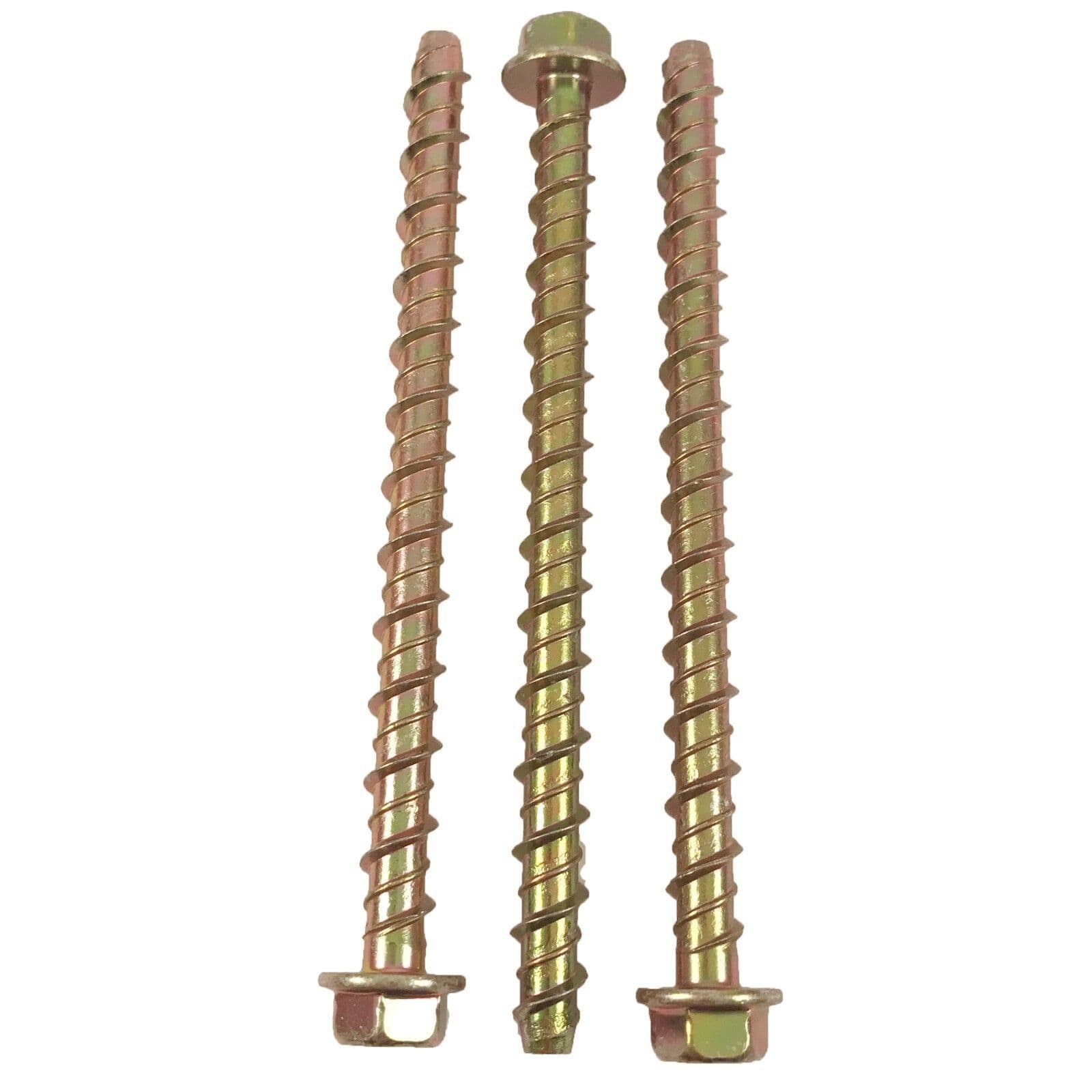 Genuine Thunderbolt M6 Flange Head Bolt New Masonry Concrete Brick