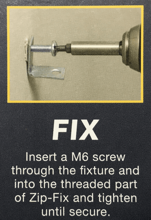 Genuine Zip Fix Plasterboard Hollow Cavity Wall Fixings Toggle & Screw