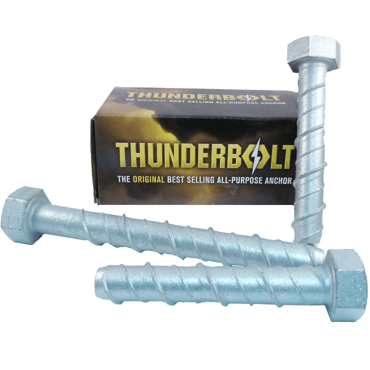 Thunderbolt Fasteners Thunderbolt Concrete Anchors _ INFORMATION BASE MATERIAL – ITVQ