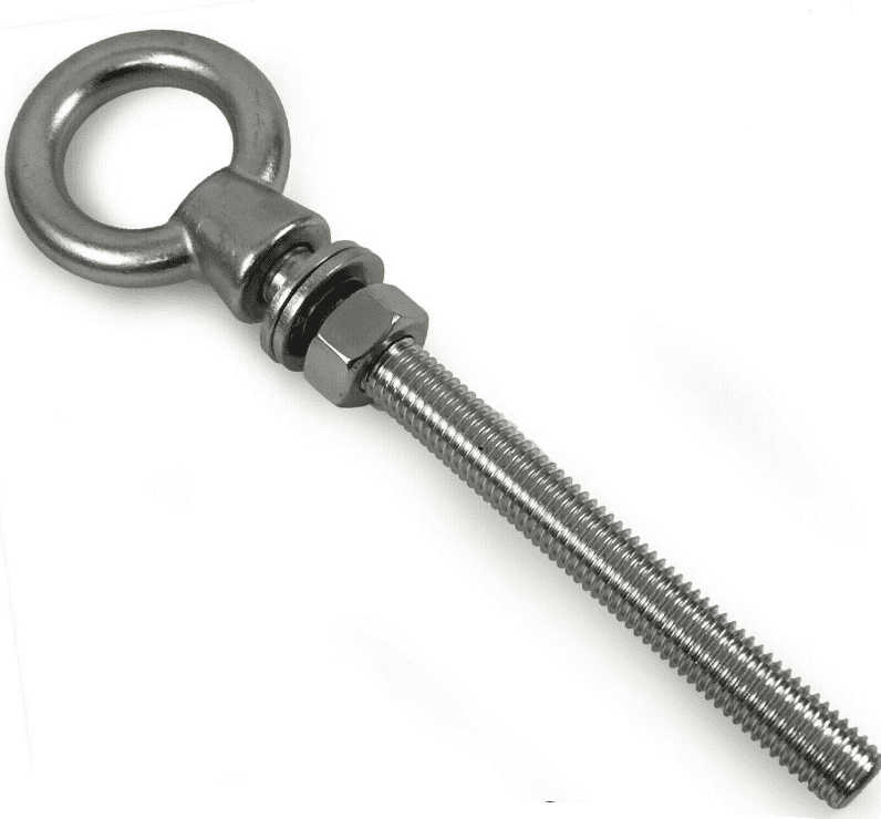 M16X100mm A4 316 Marine Grade Stainless Steel Long Lifting Eye Bolt