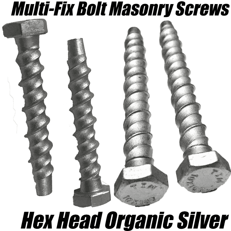 M6 M8 M10 M12 M16 Timco Masonry Multi Fix Hex Bolt Screw Anchor