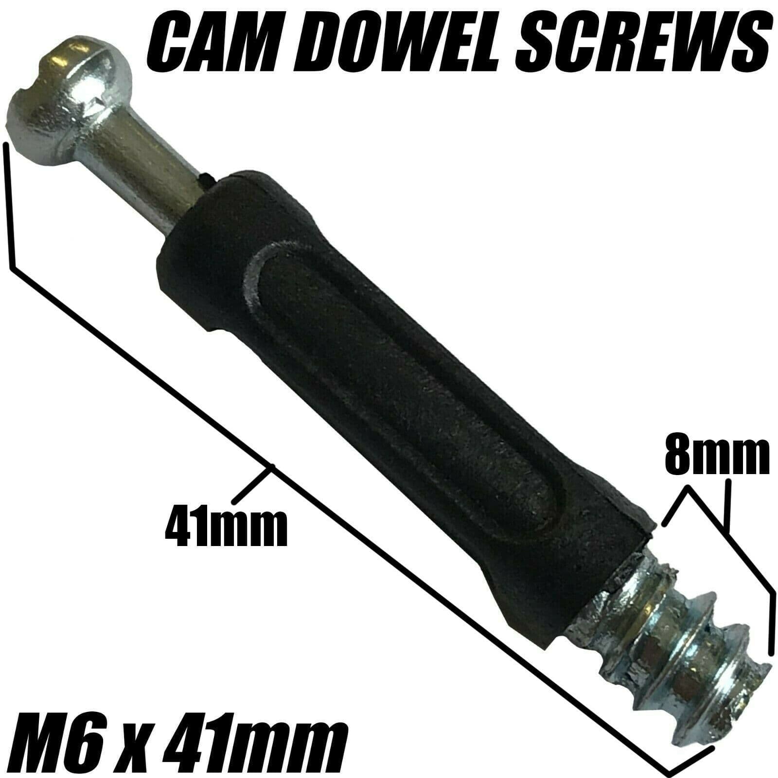 M6 Screw Wood Cam Dowel Connector Bolt For Flat Pack Furniture