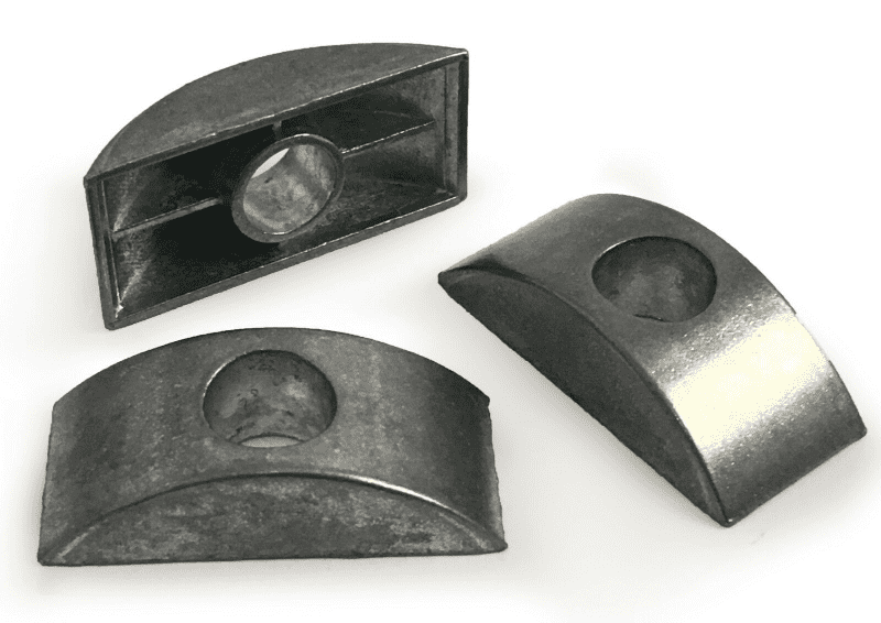 Replacement Half Moon/ Mini Luna M6 Threaded Washers/ Nuts For Beds