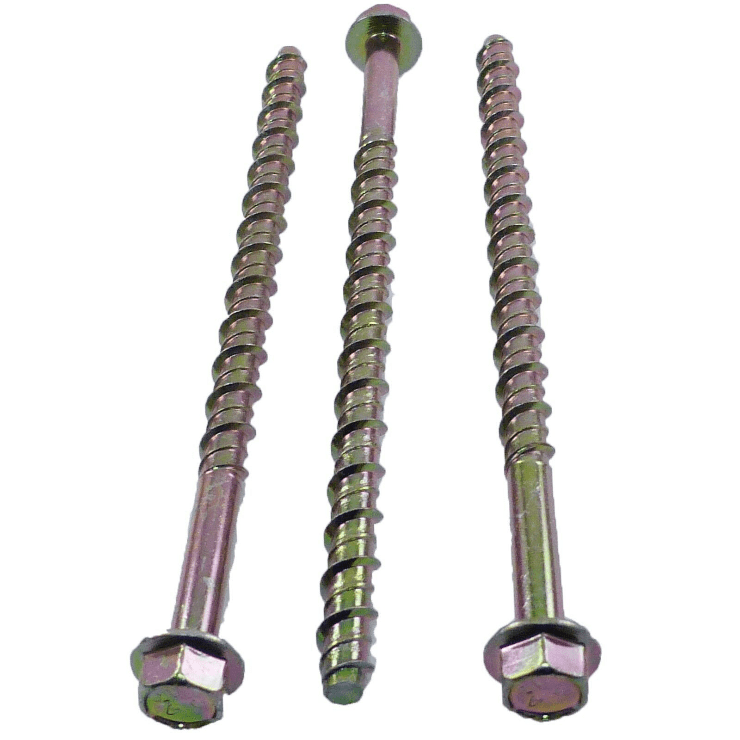 M8 Hex Head Bolt Thunderbolt Masonry Concrete Brick Anchor Screw