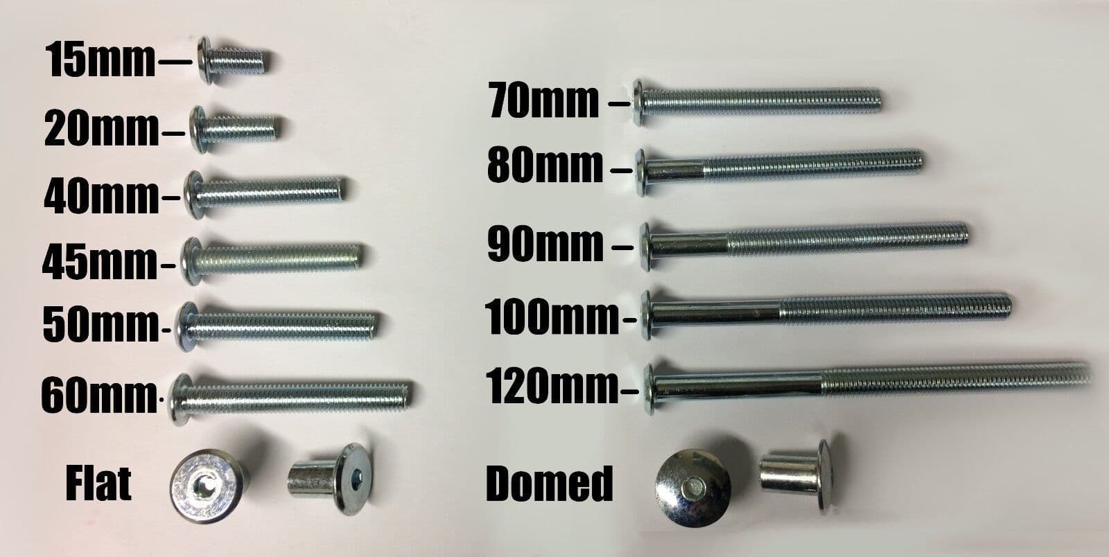 M8 Joint Fixing Furniture Connector Bolts & Cap Nuts Shop Joint Unit