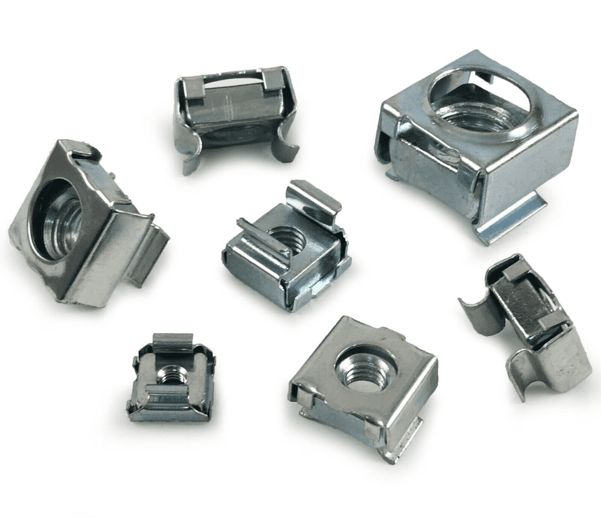 Pack Of 100 Cage Nuts Server Rack Mount Cabinet Pc Fixing M3 M4 M5 M6 ...