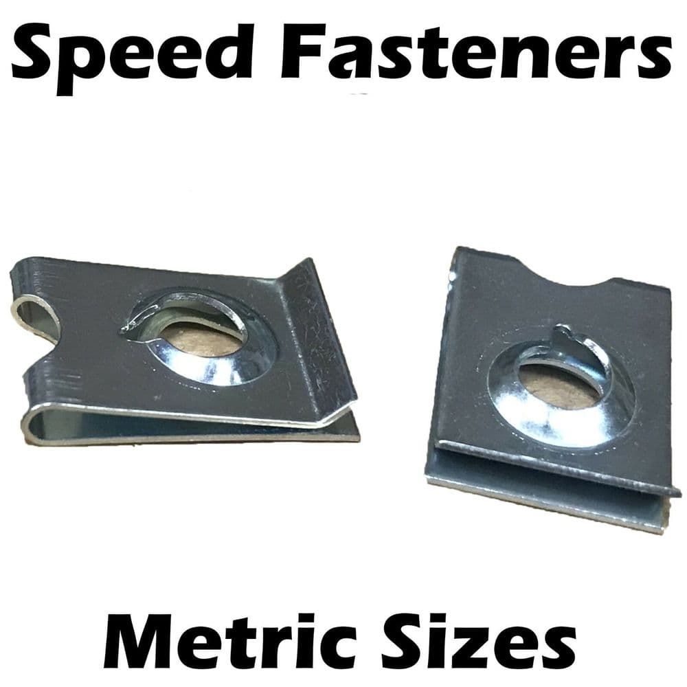 Speed Fasteners Metric Size M4 M5 M6 U Clips Auto Captive Nut