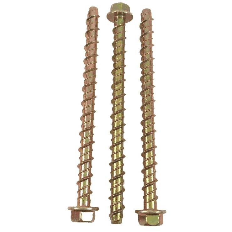 Thunderbolt M6 Flange Head Bolt Masonry Concrete Brick Anchor Screw