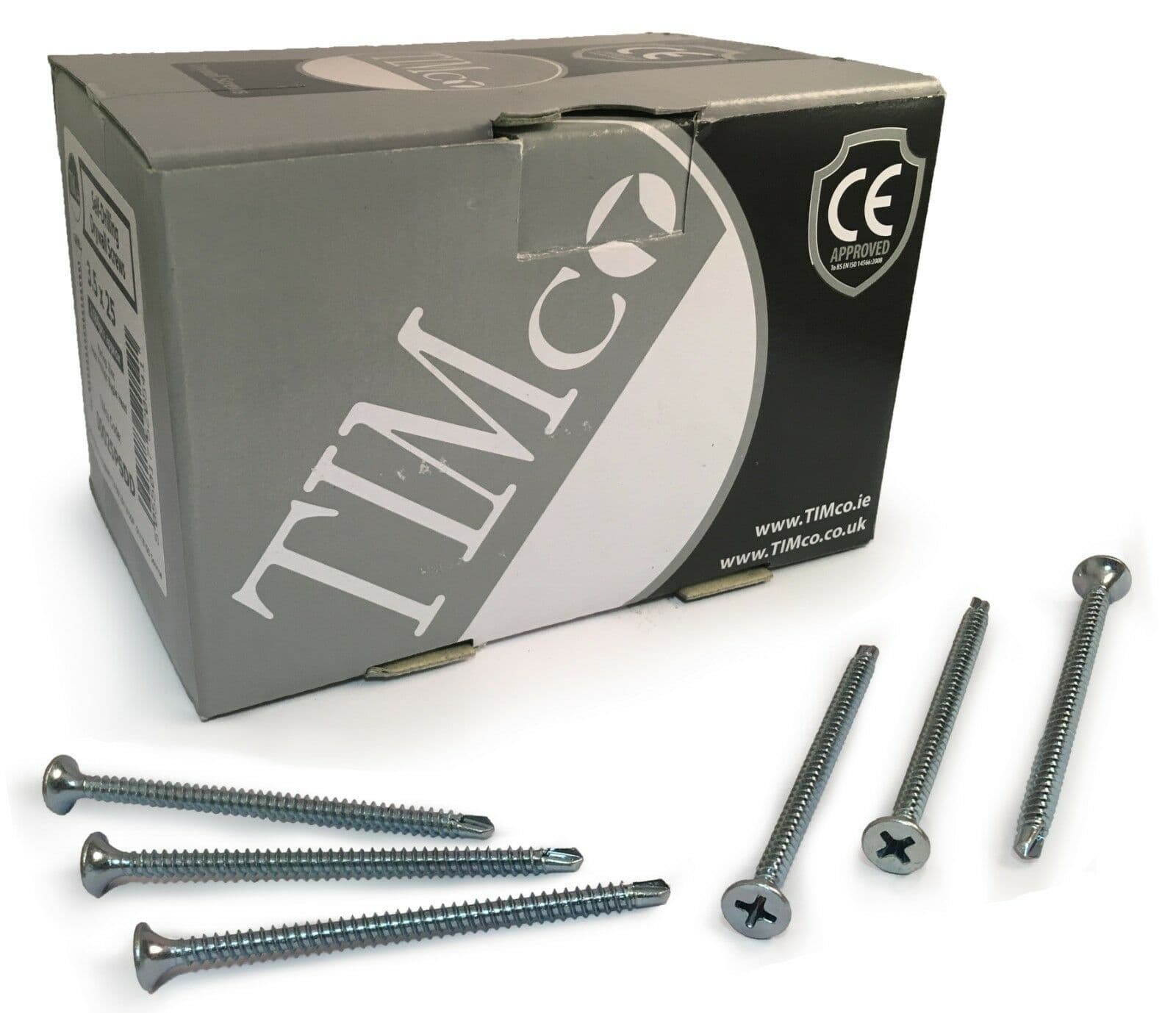 Timco 3.9x65mm Bugle Head Self Drilling Phillips Drive Tek Drywall Screw Metal