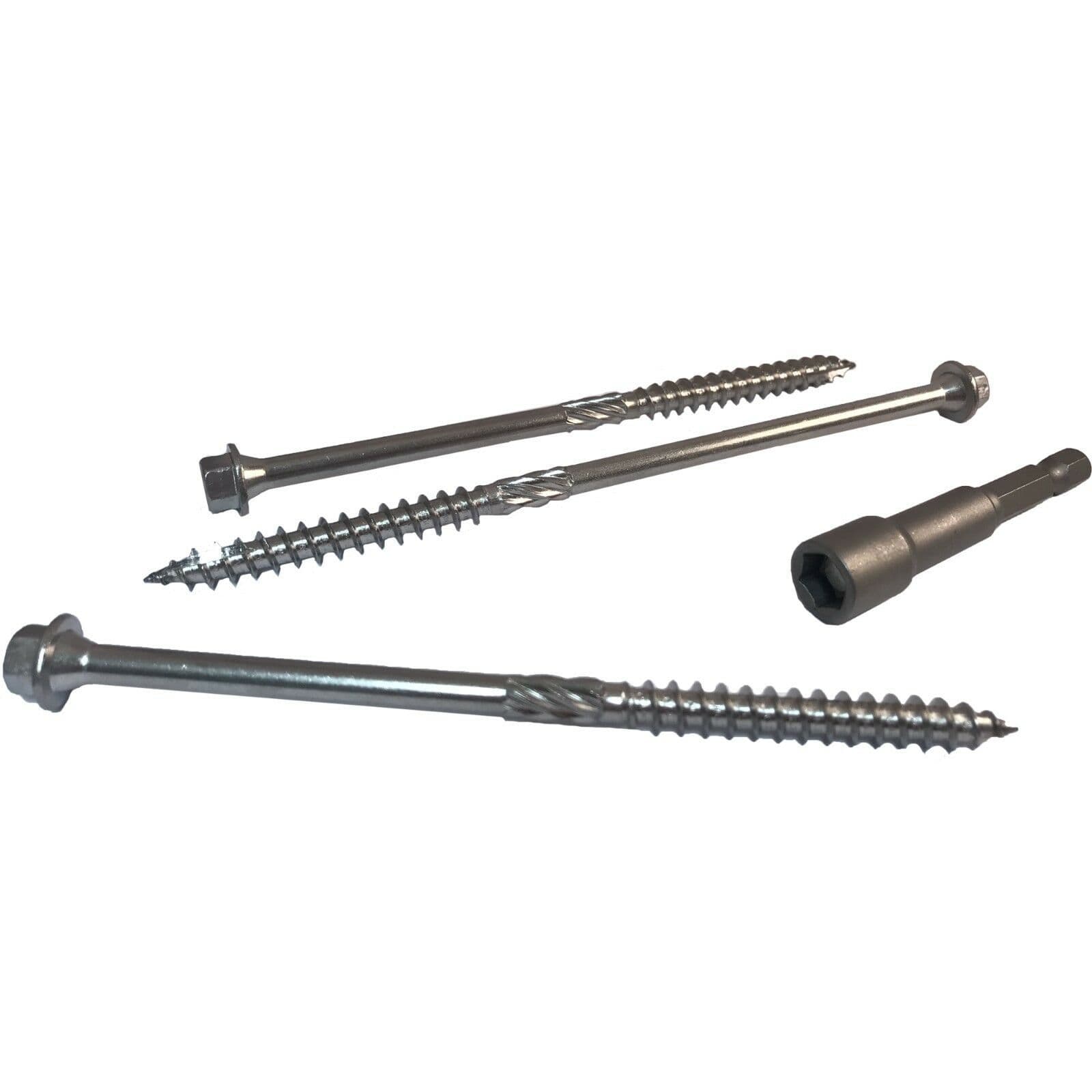 TIMCO INDEX STAINLESS STEEL A4 Landscape Sleeper Wood Timber Hex Head