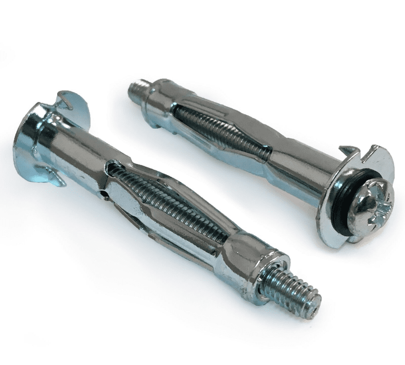 Timco Plasterboard Heavy Duty Cavity Wall Anchors Metal Brolly Plugs