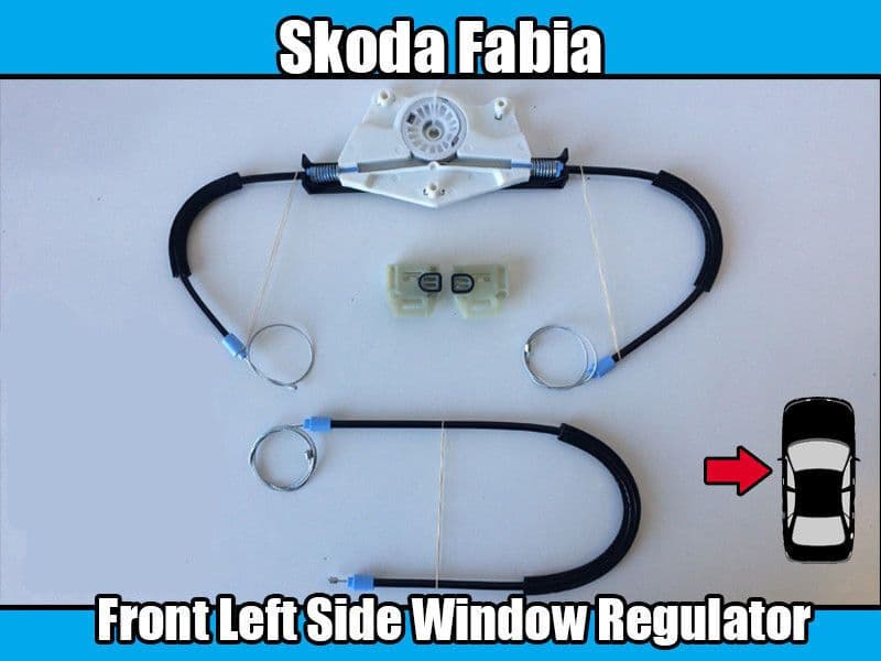 Window Regulator Repair Kit for Skoda Fabia Front Left 19992007