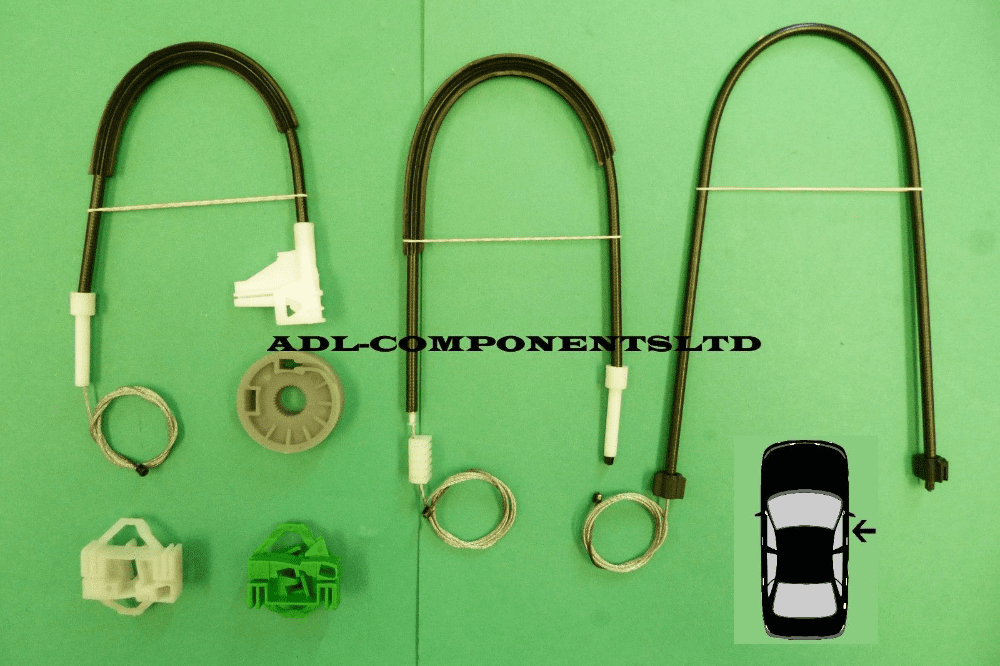 Window Regulator Repair Kit for Skoda Octavia Front Right '96'04