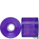 3DM "Avalon" Skateboard Wheels 82a 68mm Longboard Slalom CLEAR PURPLE