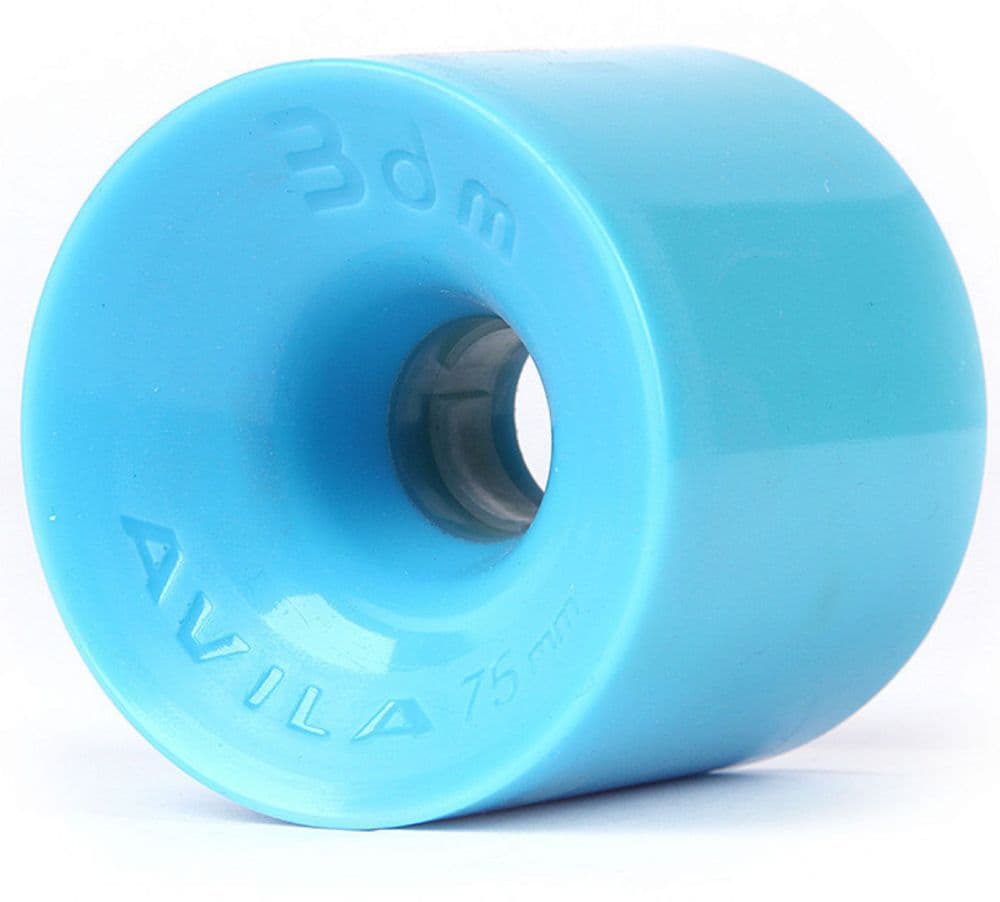 3DM "Avila" Skateboard Wheels 81a 75mm Longboard Slalom BLUE GS Cruise