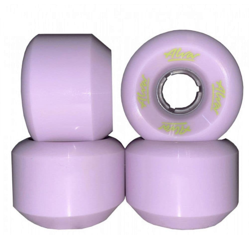 ALVA "Conical" Skateboard Wheels 59mm 101a SORBET LILAC Pool Park