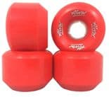 ALVA "Conical" Skateboard Wheels 59mm 88a RED Pool Park Ramp Old Skool Hybrid