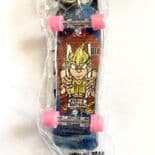 ALVA FINGER BOARD Skateboard "Eddie Reategui Monkey Bars" BLUE PINK Vintage Toy NOS 1980s