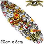 ANTI HERO "Dispose All" Jeff Grosso Skateboard Sticker Decal 20cm x 8cm