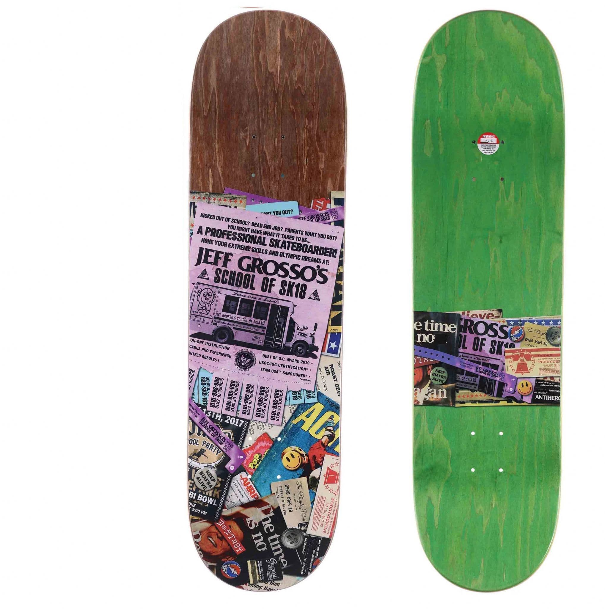 新品希少ANTIHERO JEFF GROSSO SCORCHTHEEARTH Anti-Hero Scorch the Earth Jeff Grosso 9.25