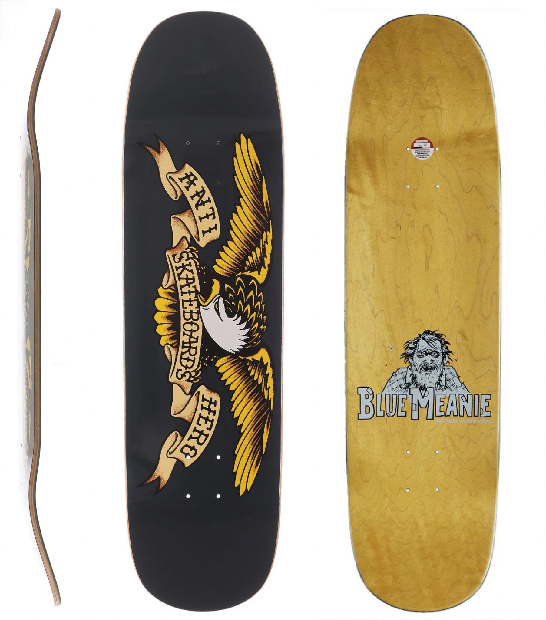 ANTI HEROスケートボード SHAPED EAGLE8.5 Anti-Hero Classic Eagle 8.5